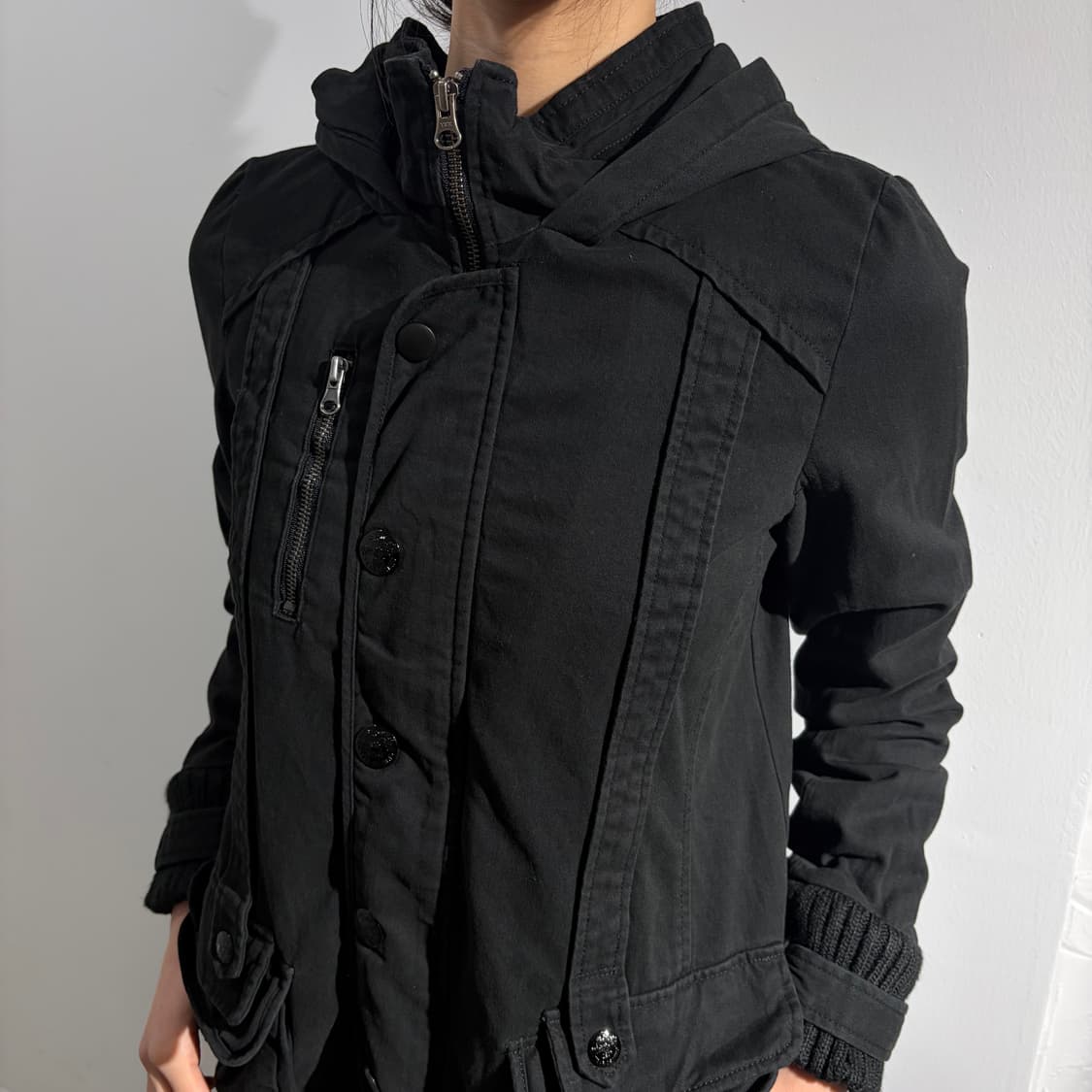 Maison Gilfy 블랙 그런지 펑크 자켓 상품이미지4