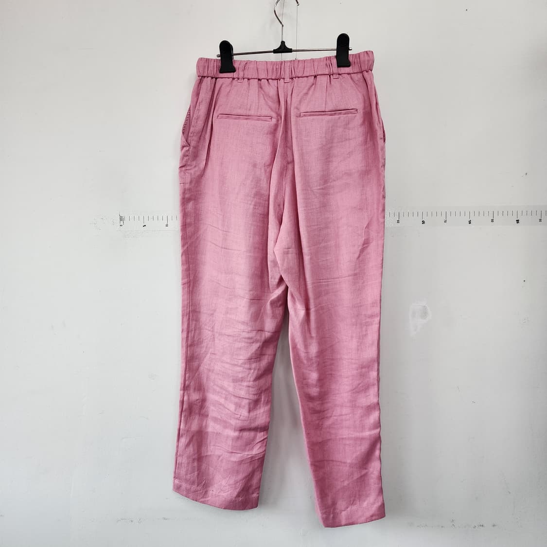 SJ 와니 핑크색 린넨 바지 상품이미지3