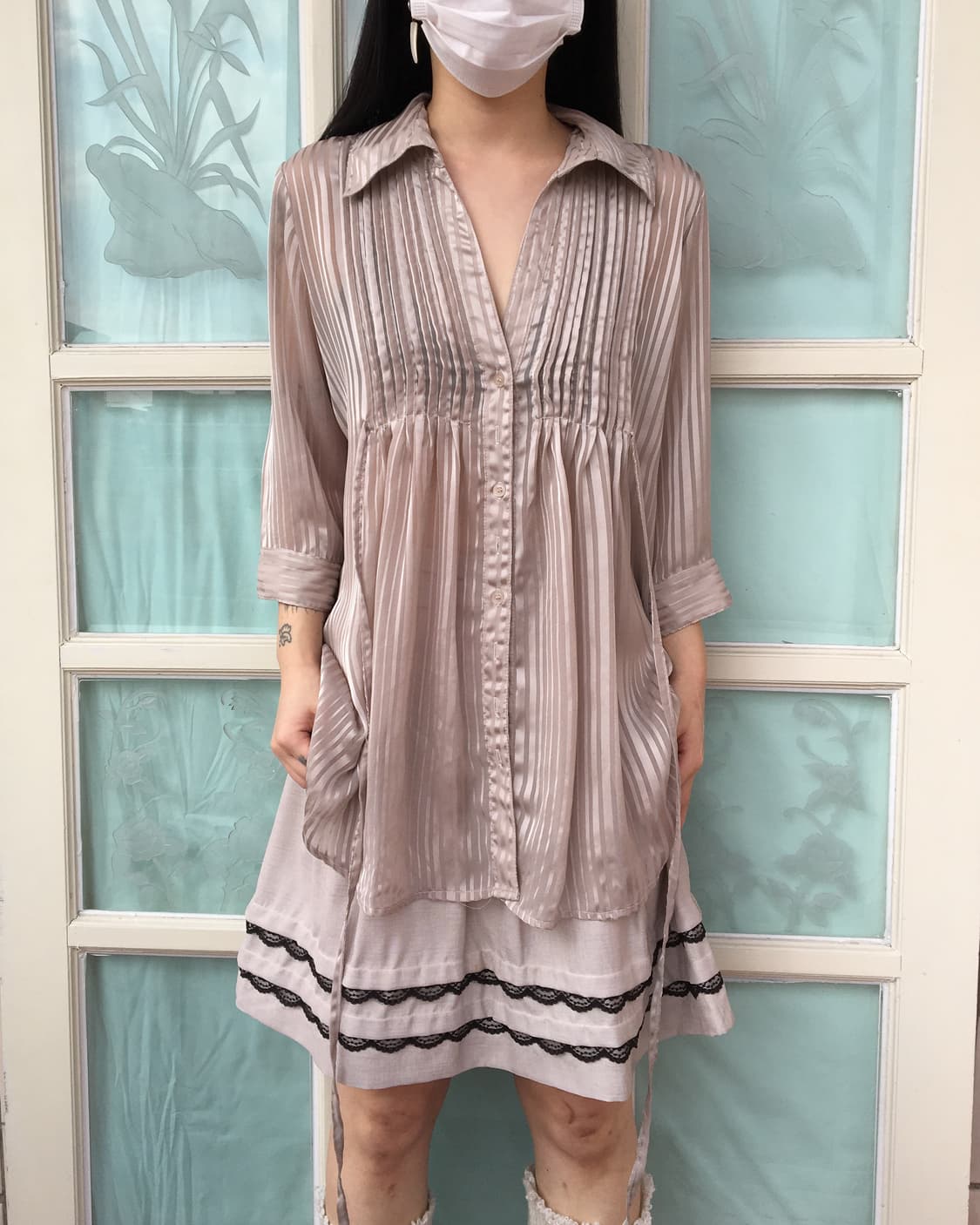Pleats blouse 상품이미지6