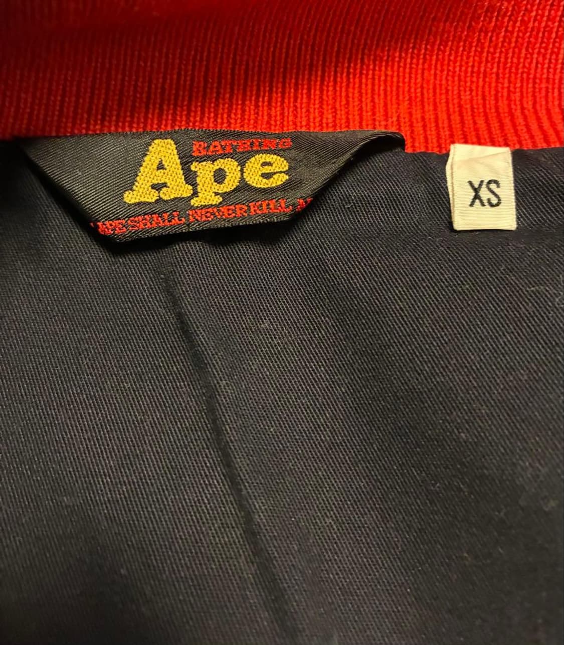 니고 시절 베이프 스타디움 바시티 자켓 상품이미지3