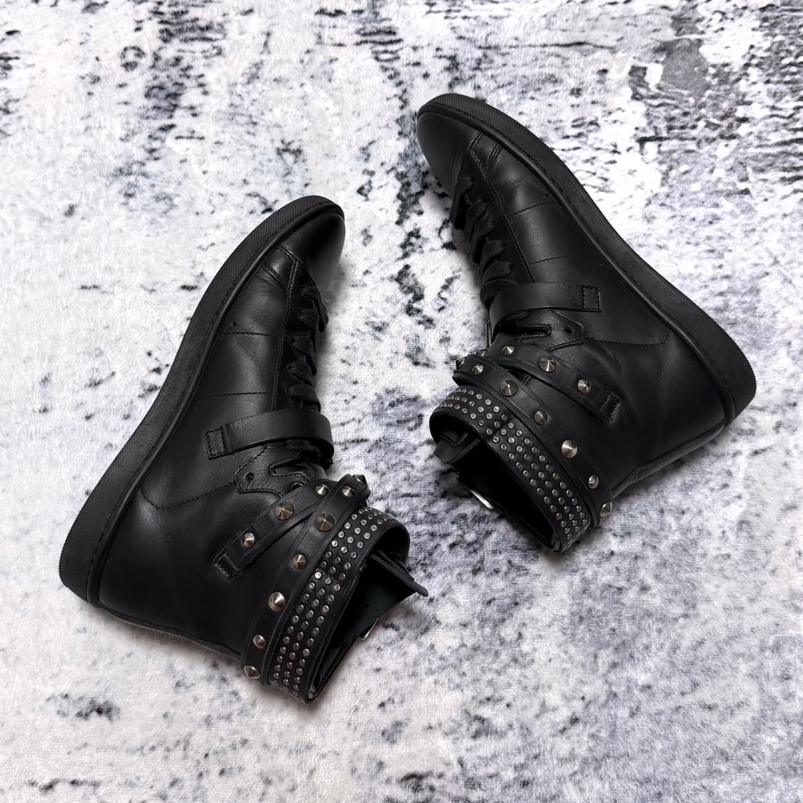 생로랑 에디슬리먼 14FW sl/16h 하이탑 스니커즈 35.5 상품이미지2