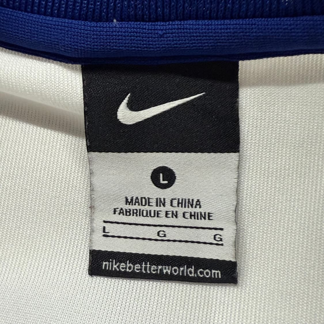 나이키 흰파 화이트 블루 코리아 한국 국대 져지 트랙탑 상품이미지5