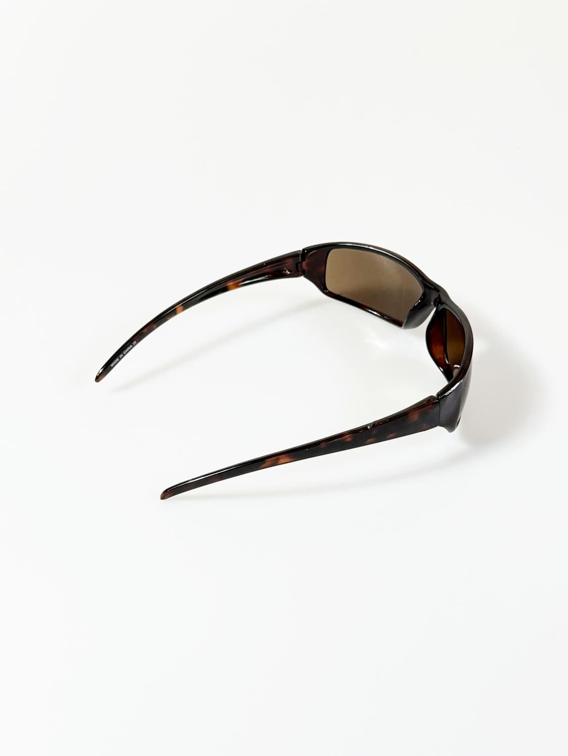 90s GLORIA VANDERBILT 토터스쉘 스퀘어 빈티지 선글라스 상품이미지4