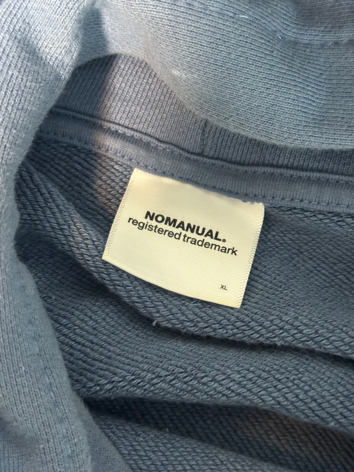 노매뉴얼 후드티 (XL) 상품이미지2