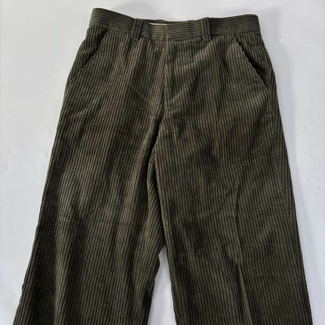 STU 21fw 엠브로이더드 코듀로이 팬츠 상품이미지1