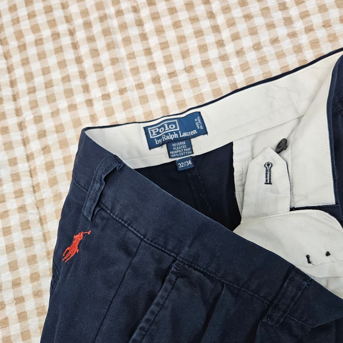 폴로 랄프로렌 스판 면바지 남자32 상품이미지2