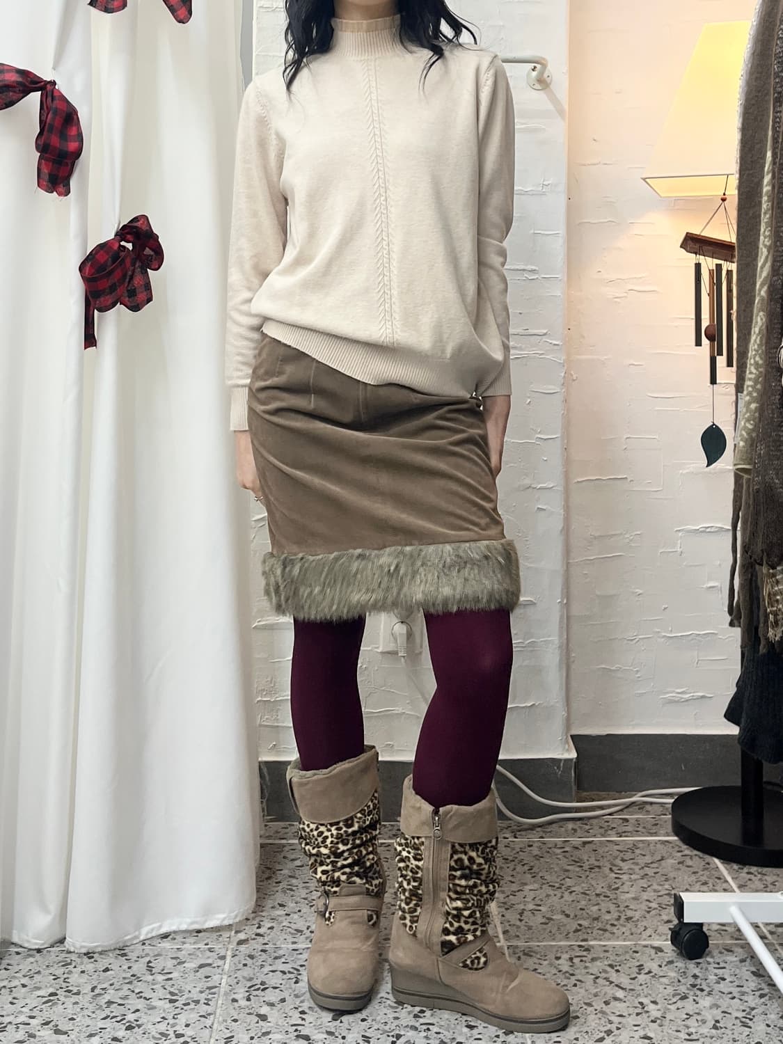 lace collar knit 상품이미지1