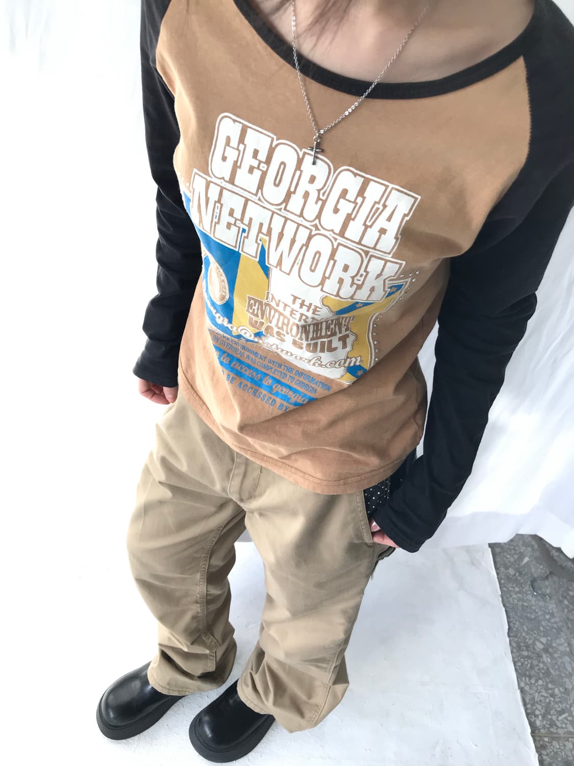 Slap Stick Y2K 큐빅 티셔츠 상품이미지3