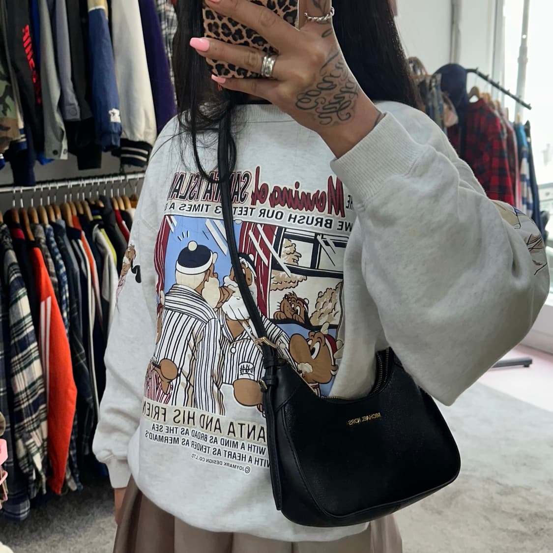 마이클코어스 윌마 스몰 크로스 숄더백S 상품이미지10