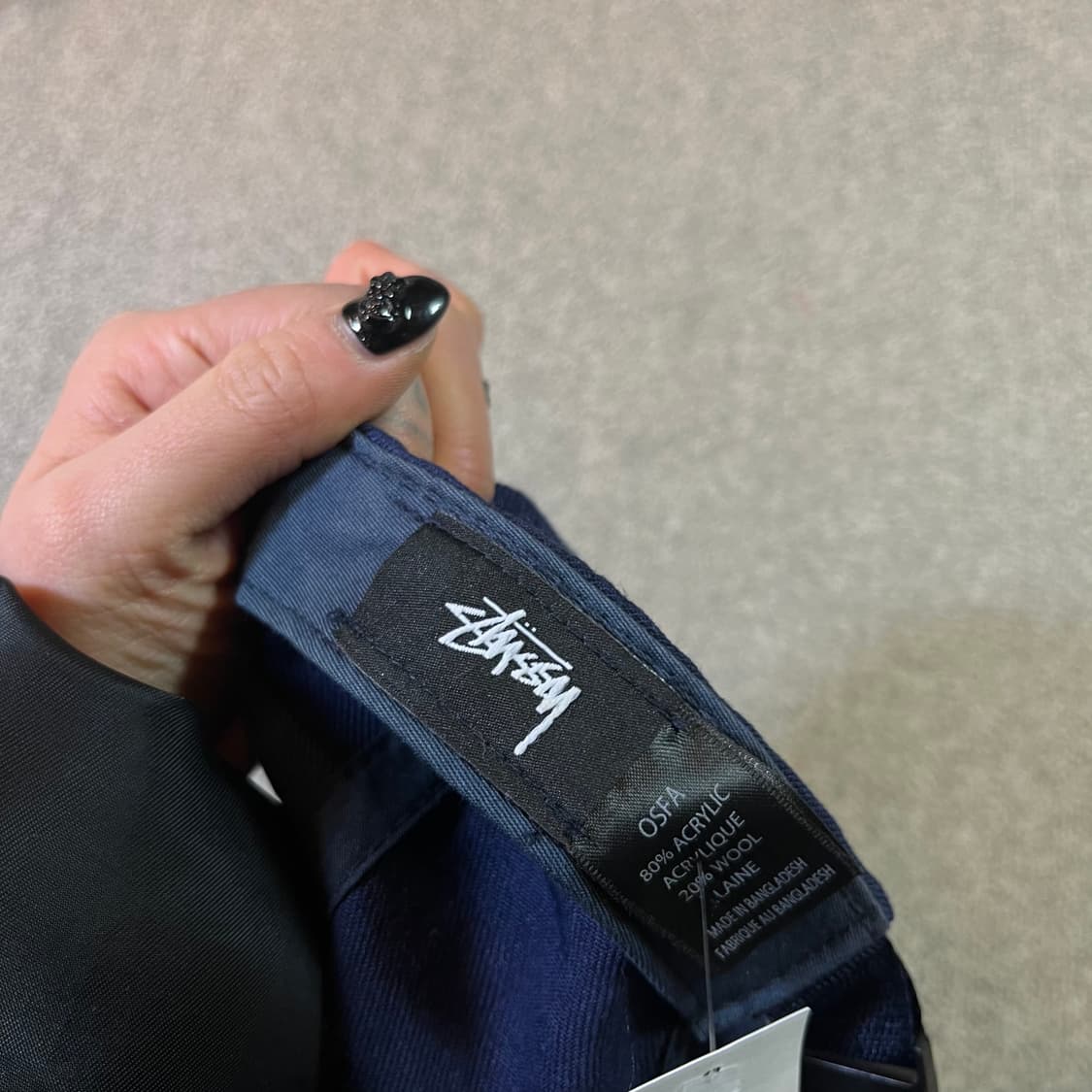 STUSSY 스투시 박스로고 캡 상품이미지5