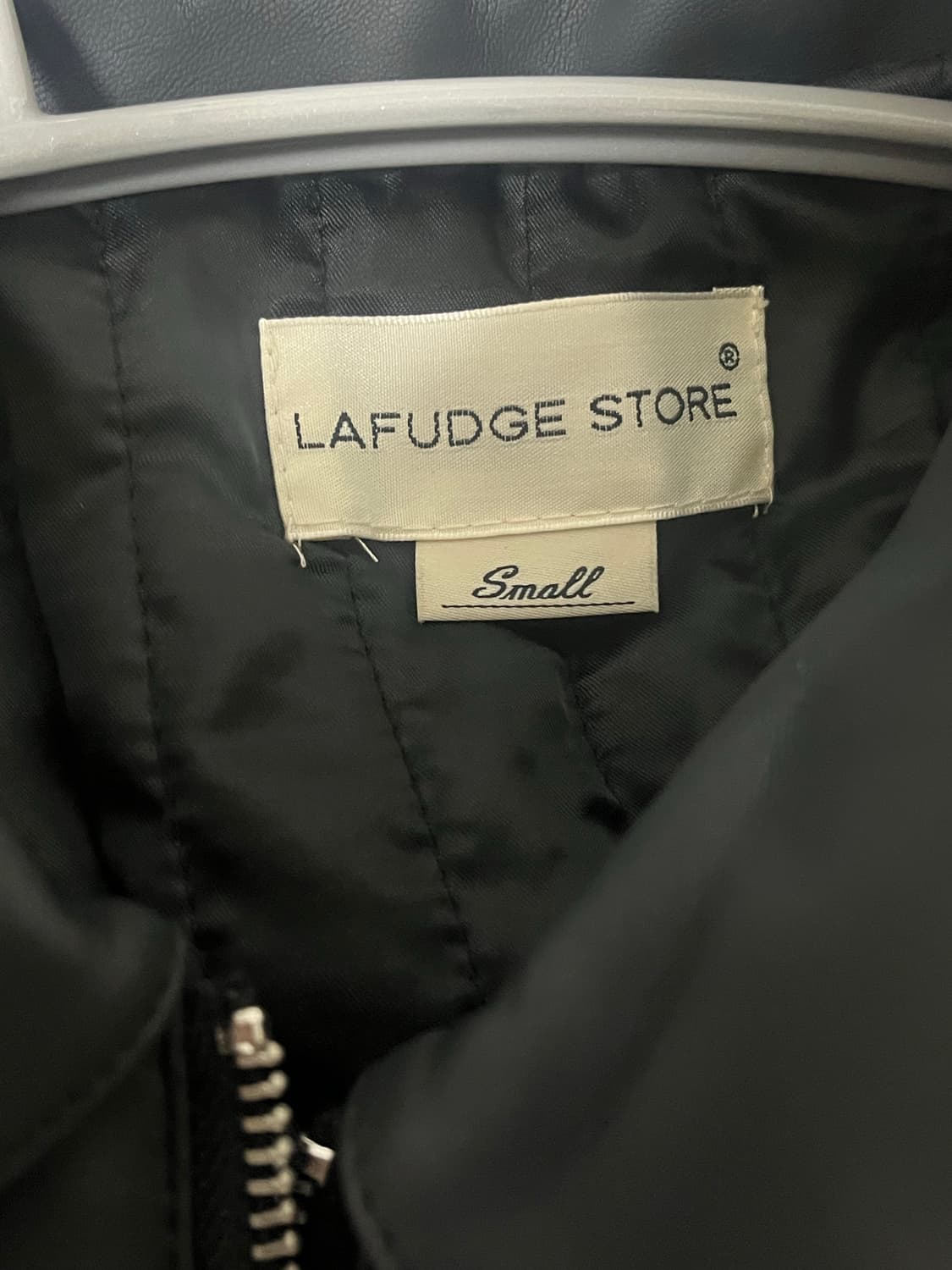 라퍼지스토어 레더 포켓 블루종 블랙 S 상품이미지2