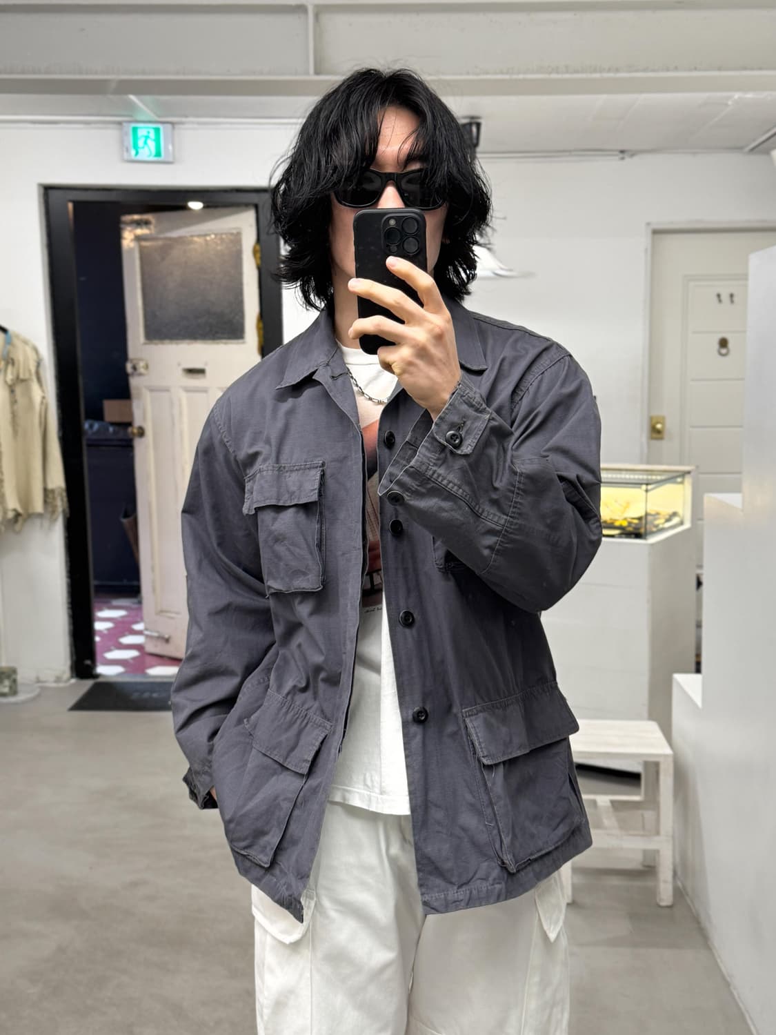 US ARMY 미군 정글 퍼티그 자켓 상품이미지7