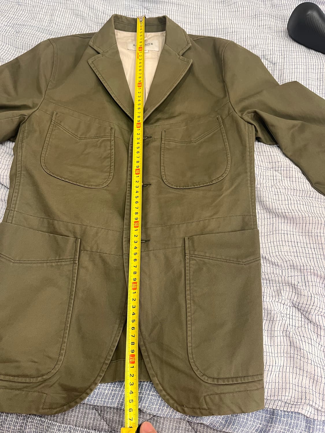 이스트로그 올리브색 블레이저 상품이미지7