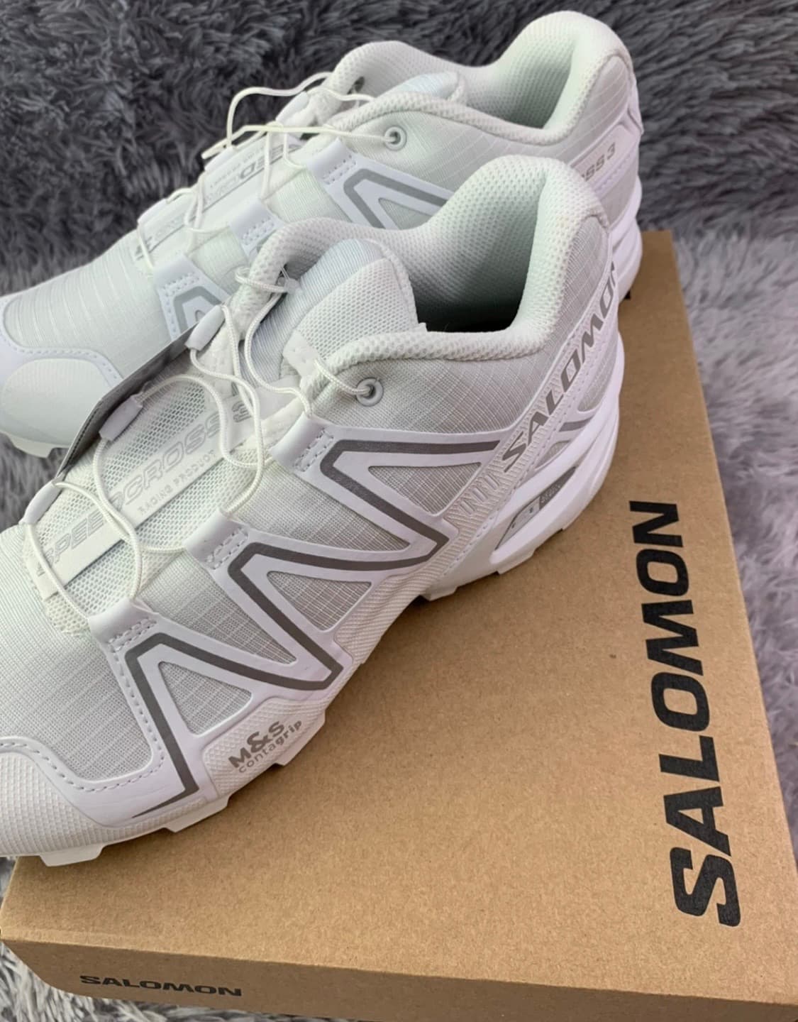 살로몬 스피드크로스3 화이트 상품이미지1