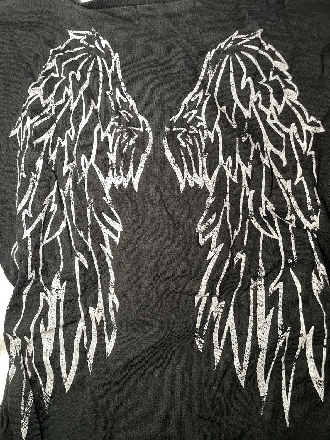 punk y2k vintage skull printing t-shirt 상품이미지4