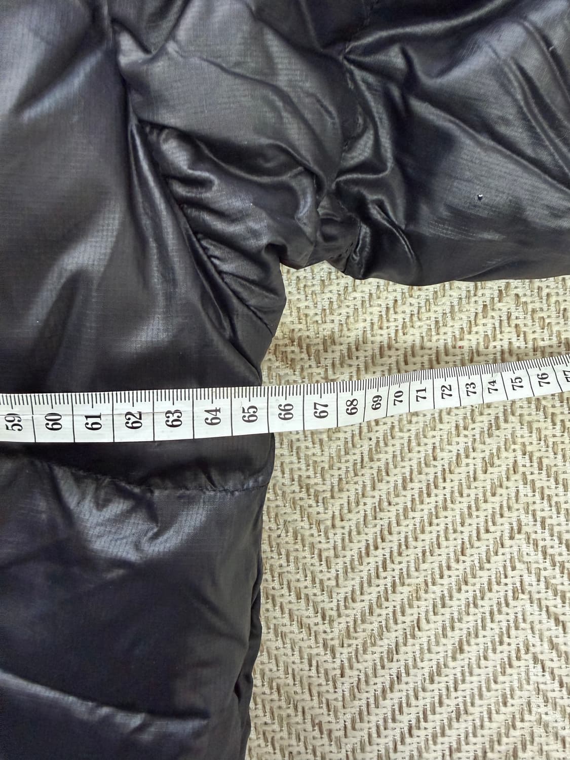 정품) 노스페이스 눕시 블랙 패딩 105 상품이미지9