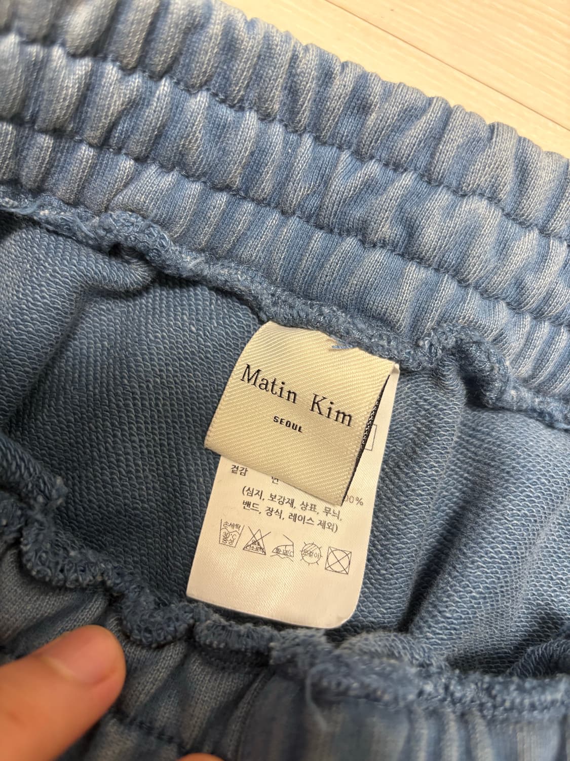 Martin Kim 네이비 팬츠 상품이미지3