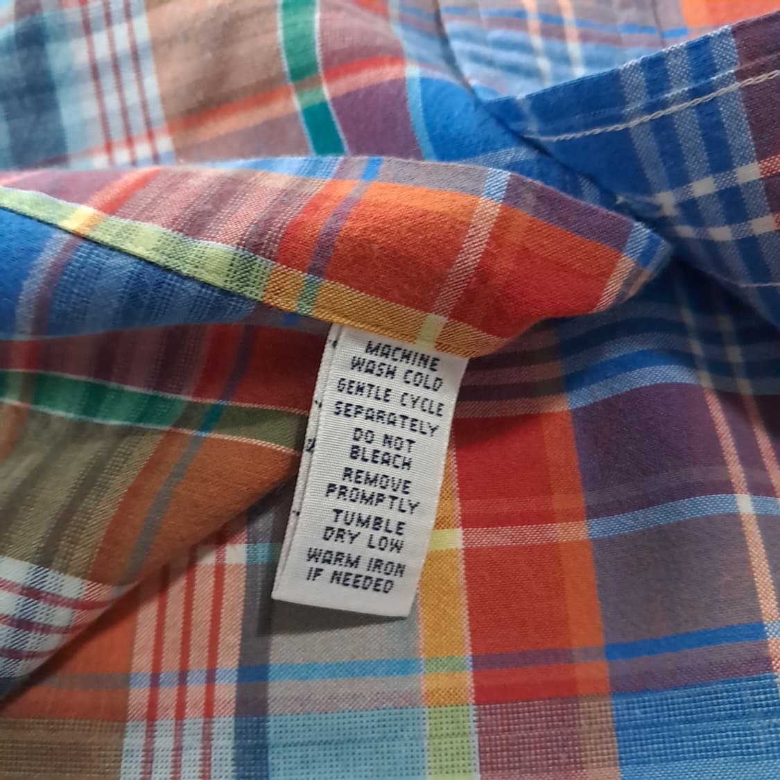 CK317 3XB 폴로 마드라스체크 반팔 셔츠 남방 상품이미지5