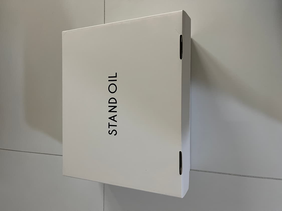 스탠드오일 Hatched Mule · 해치드 뮬 / 블랙 240 size 상품이미지1