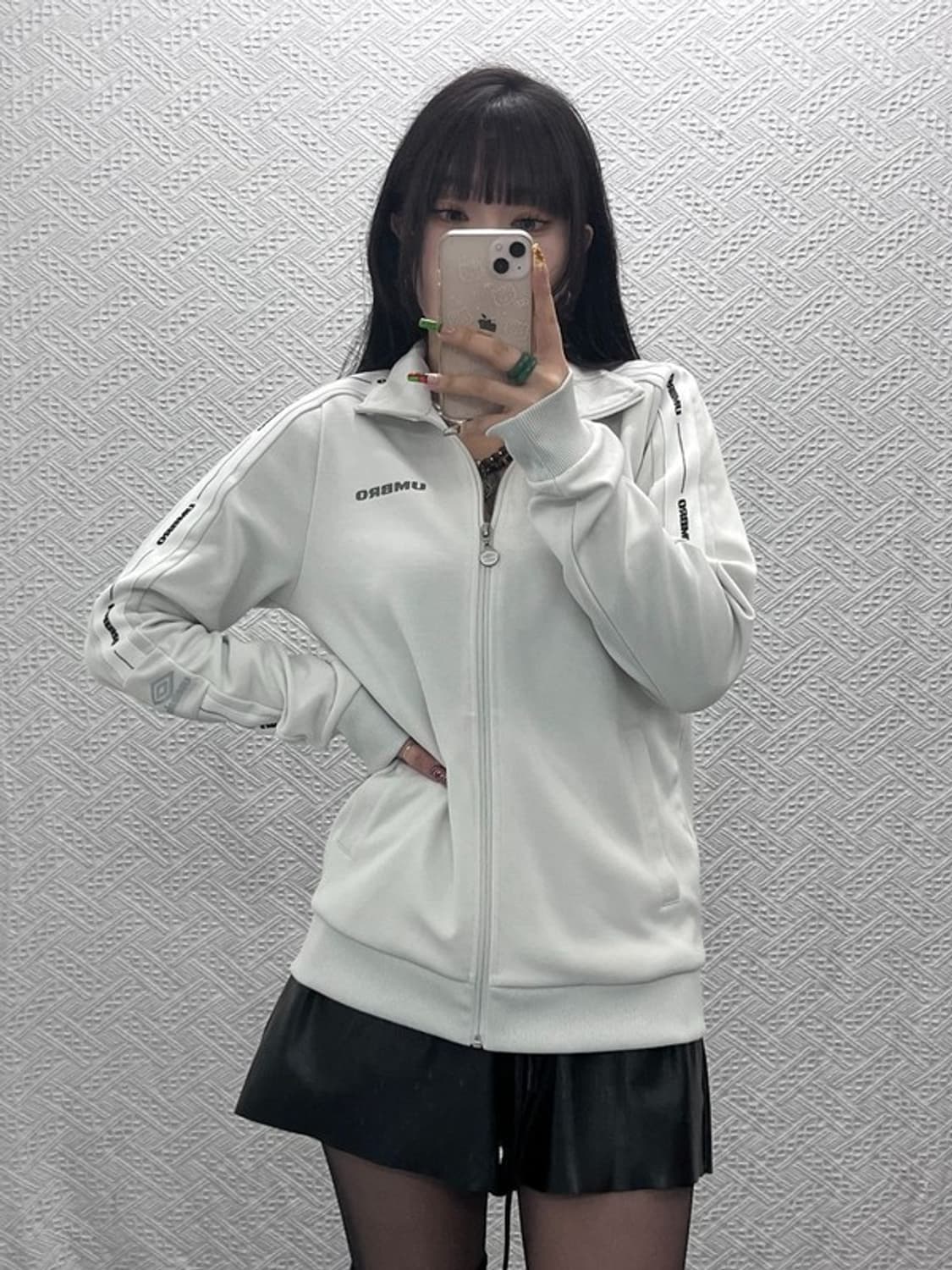 엄브로 스트릿 힙합 사이드라인 져지 집업 자켓 95 C09547 상품이미지2