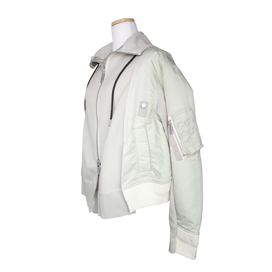 사카이 옐로그린 후드 집업 자켓 66 상품이미지2