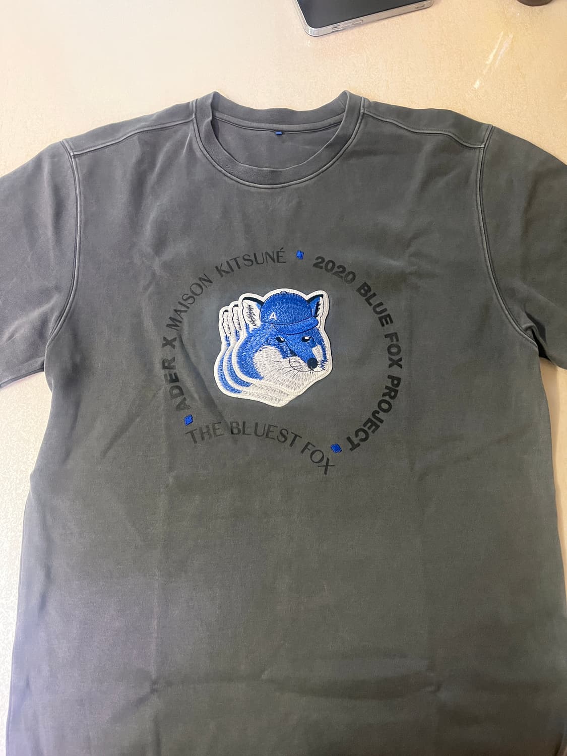 [A2] 키츠네 x 아더에러 트리플 폭스 티셔츠 상품이미지2