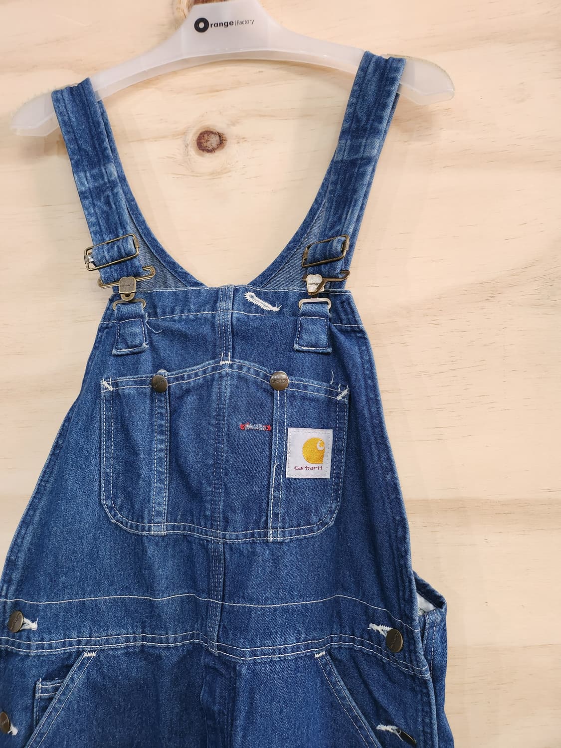 1006) 칼하트 오버롤 멜빵데님 30x30 상품이미지4