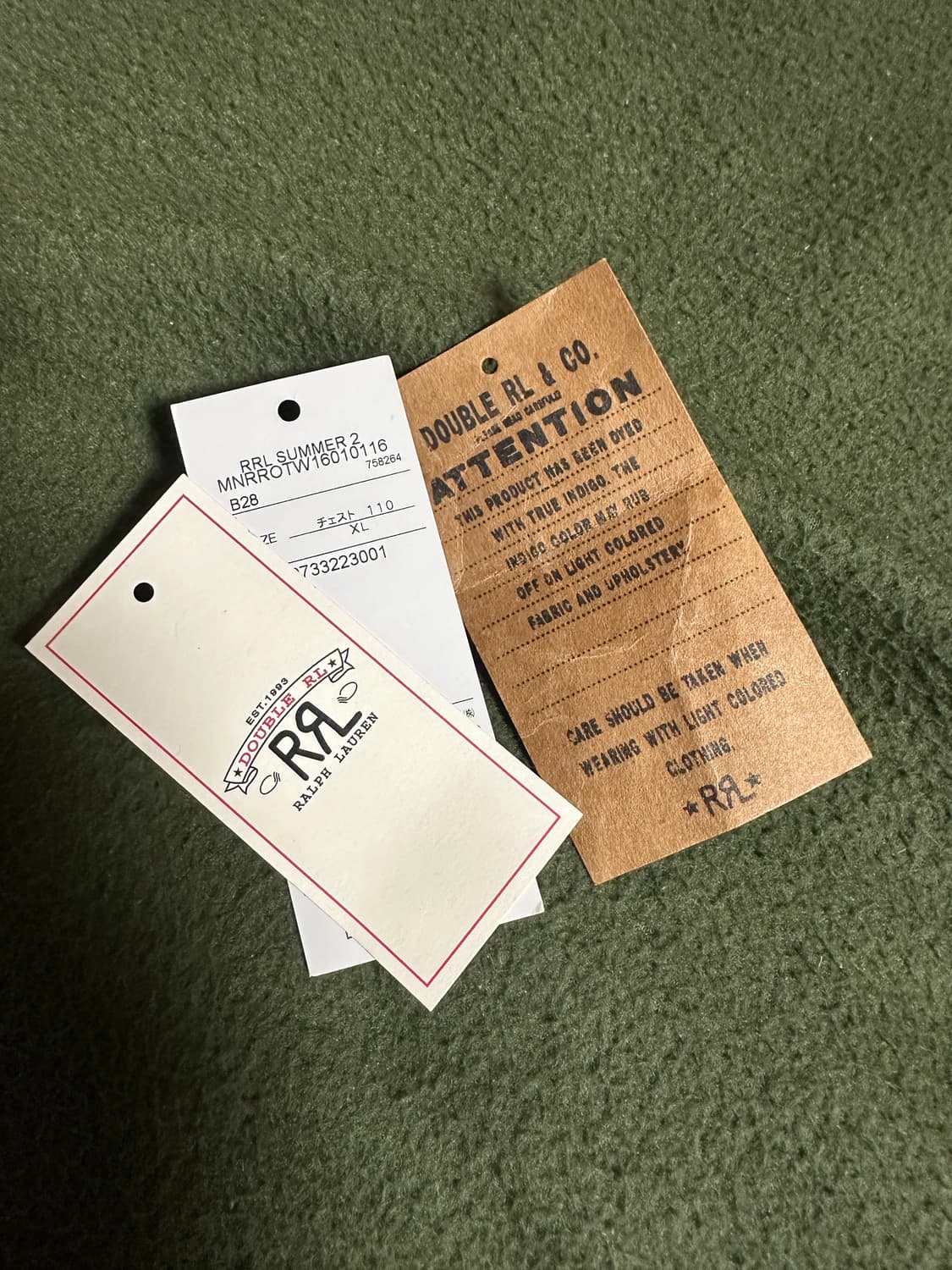 더블알엘 웨스턴 사틴 리버시블 자켓 xl 상품이미지5