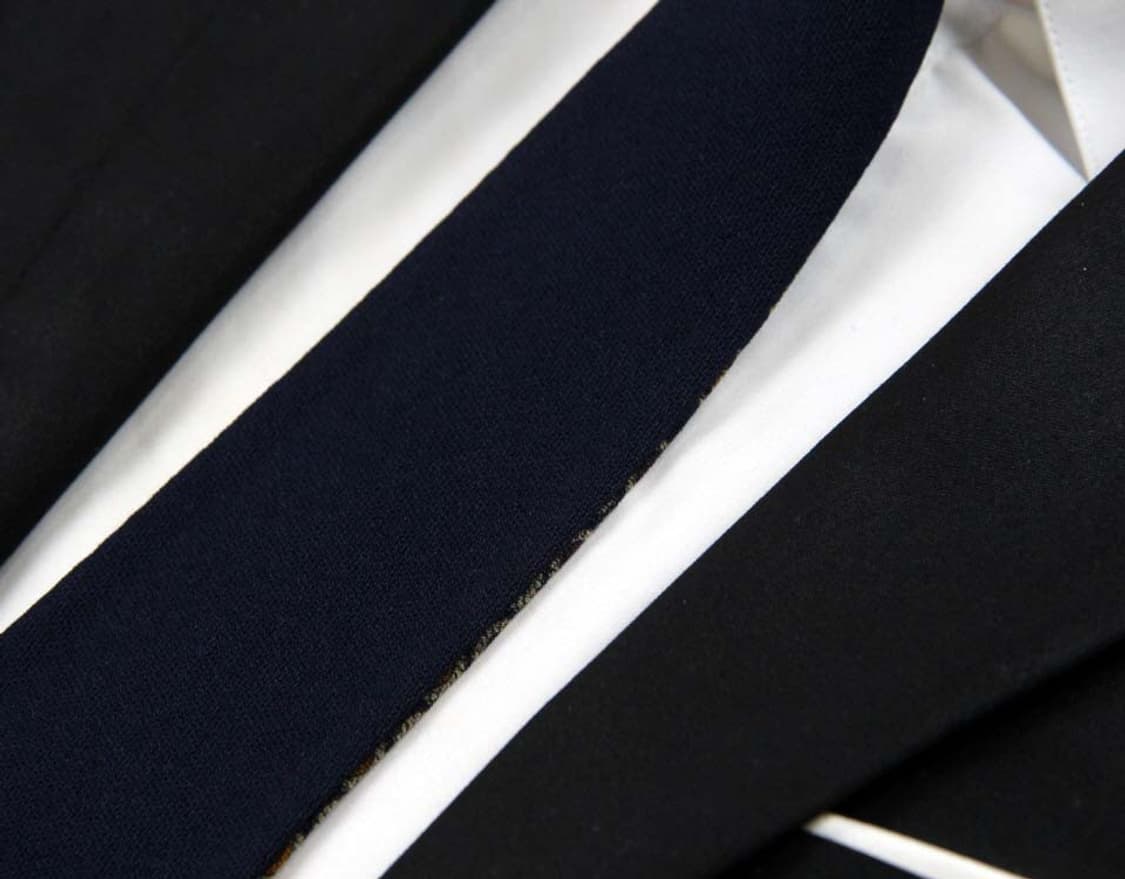 밀라숀 8.4cm S등급 양면 울 니트 남자 명품 넥타이 상품이미지8