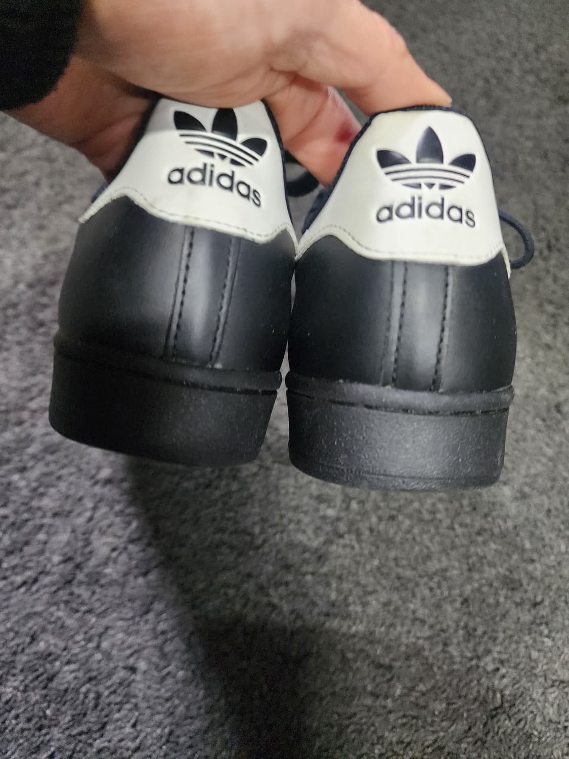 아디다스 슈퍼스타 검흰  265사이즈 상품이미지7
