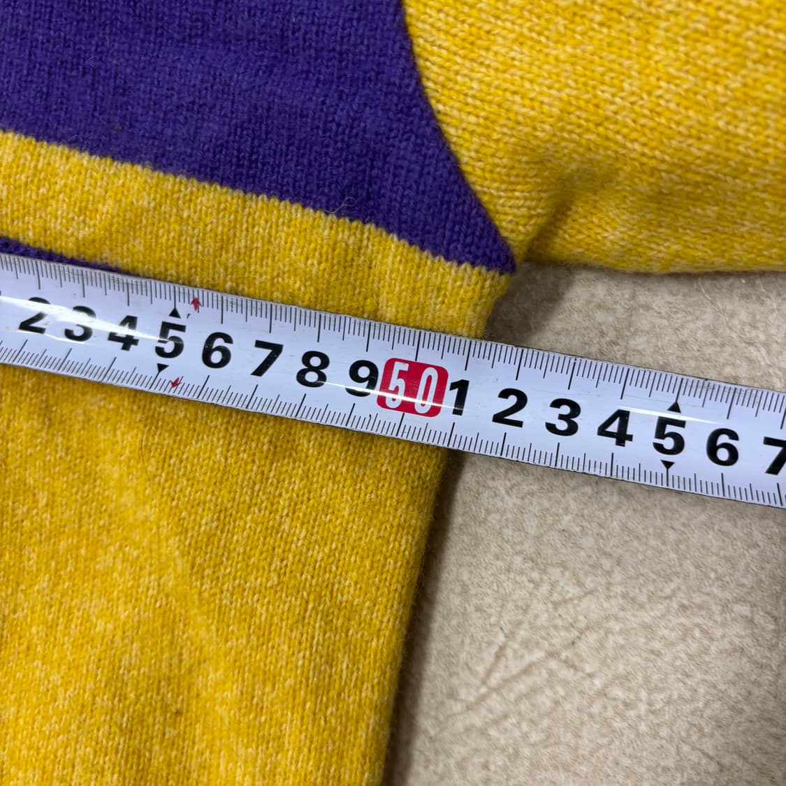 핑 골프 배색 니트 반집업 상품이미지5