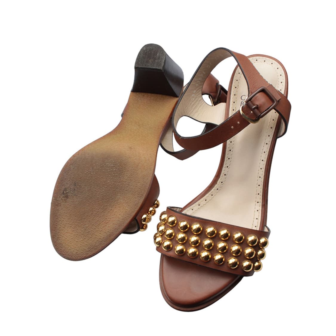 슈콤마보니 골드스터드 샌들 375 상품이미지3