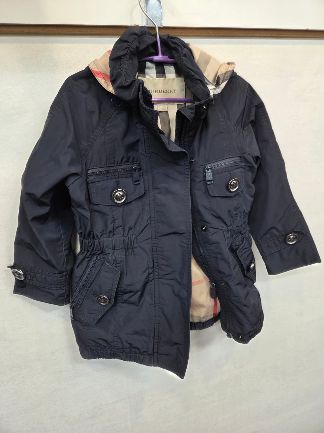 버버리 키즈 레인 코트 자켓 3세 상품이미지6