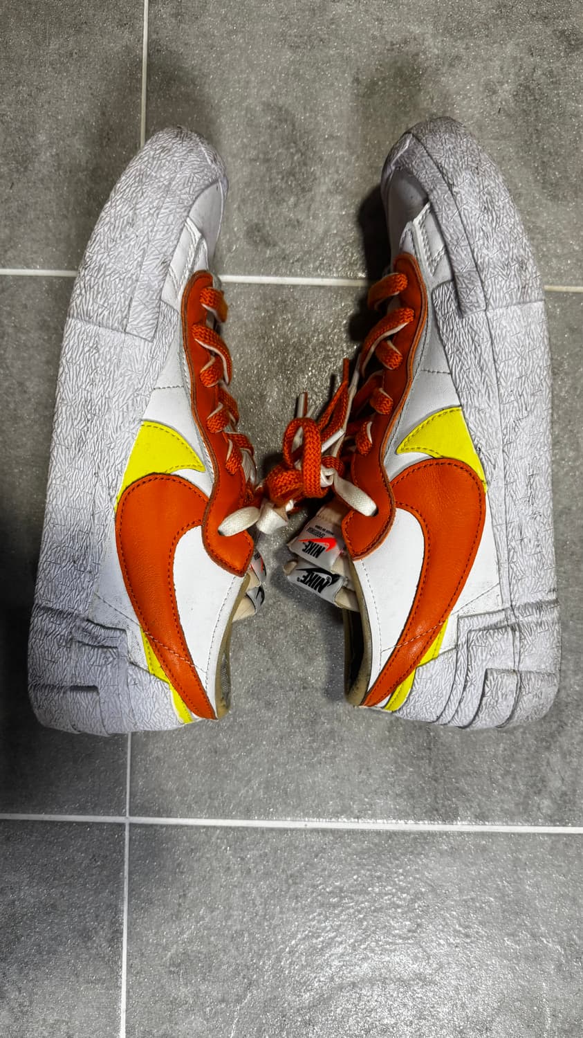 나이키 x 사카이 블레이저 로우 마그마 오렌지 상품이미지5