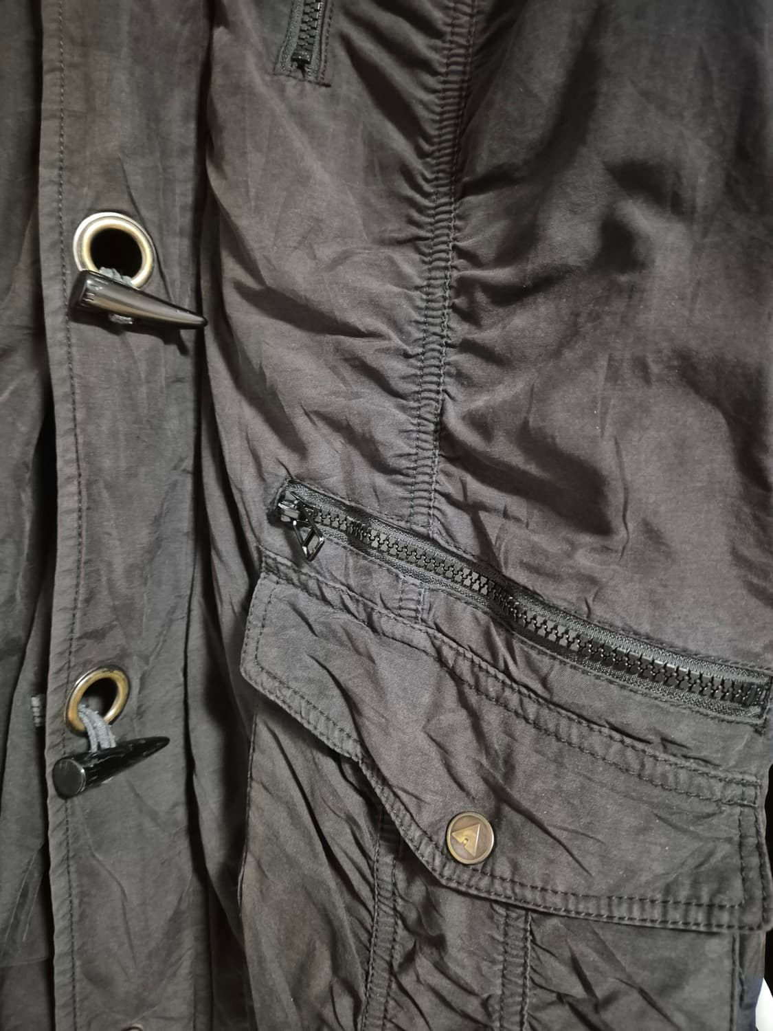 00s Air Walk 셔링 디테일 자켓 XXL 상품이미지5