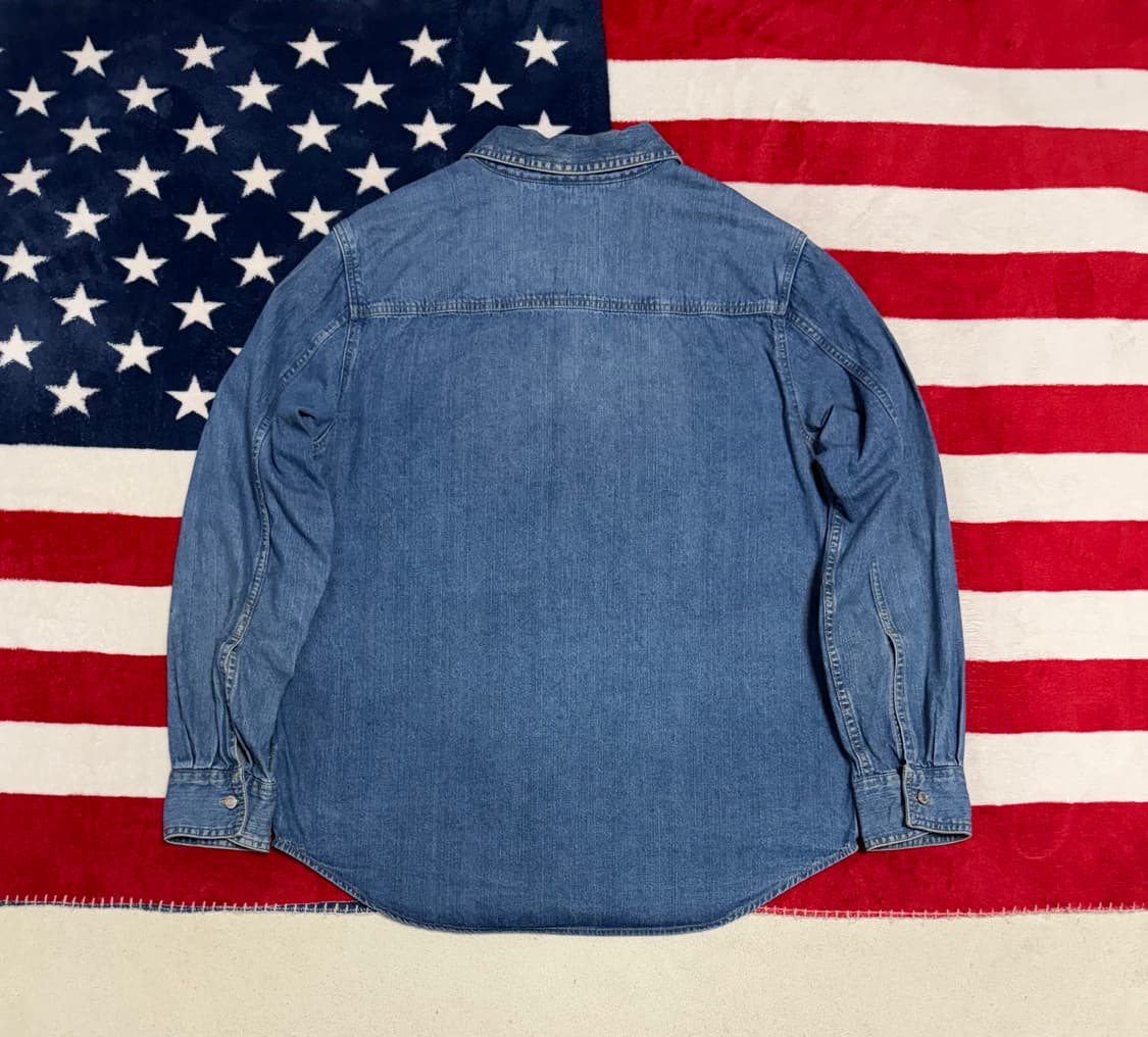 리바이스 빈티지데님셔츠 Levi’s Denim shirt [XL]워크셔츠 상품이미지9