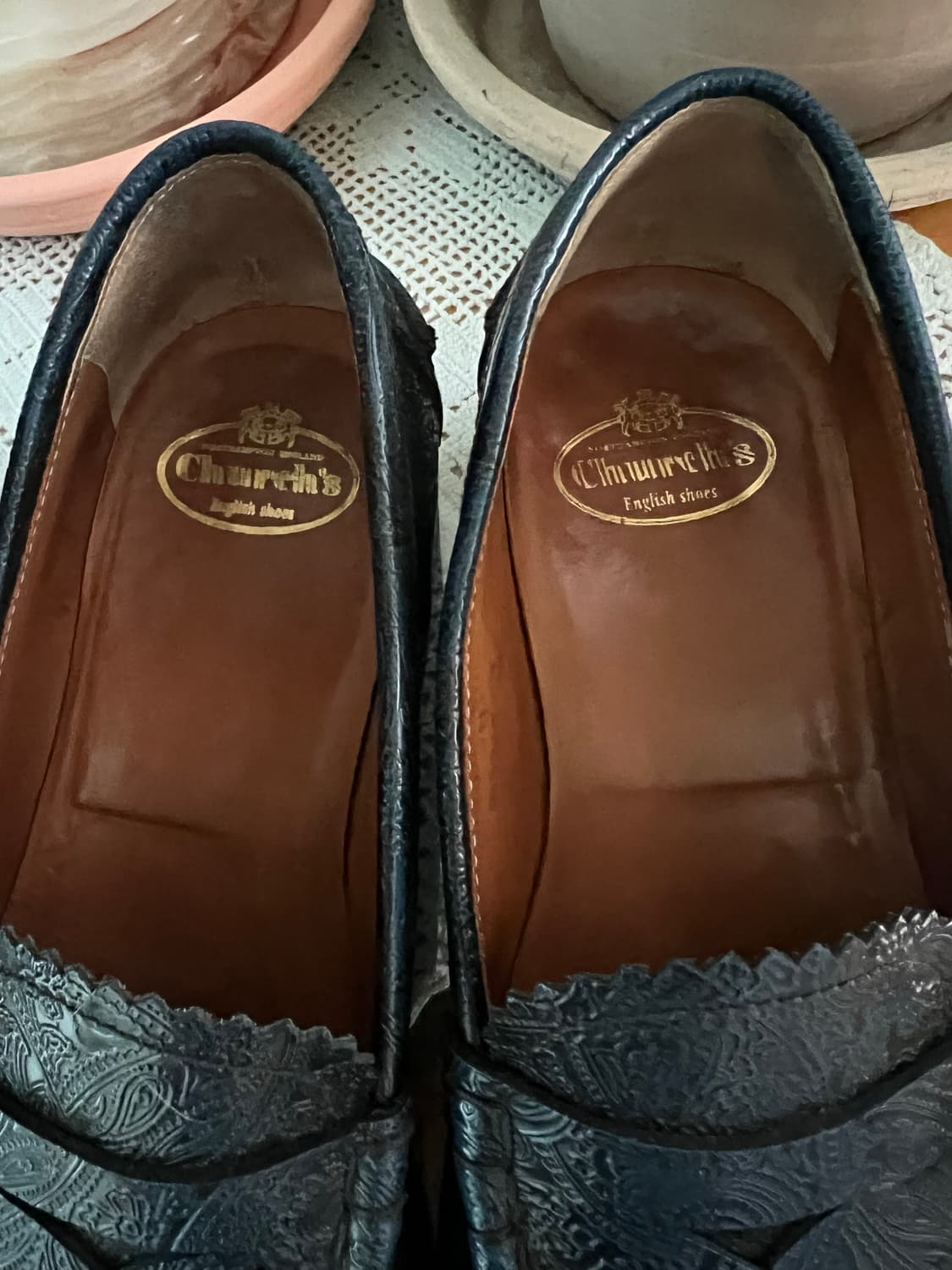 처치스 여성 로퍼 235 37사이즈 네이비 상품이미지3