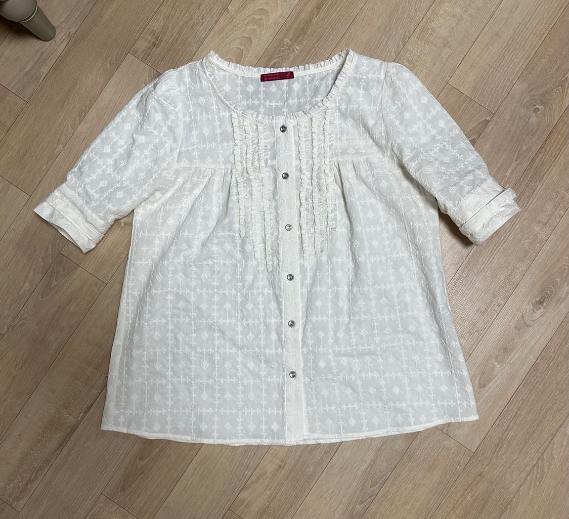 인앤양인하모니 Momo blouse, ivory 상품이미지2