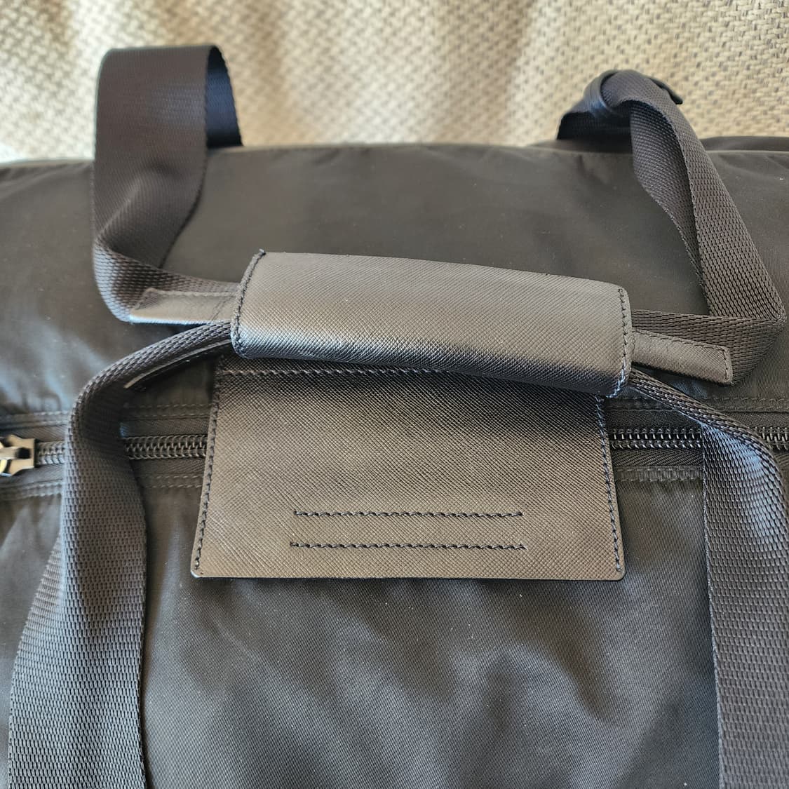 민트급 프라다 테스토 나일론 사피아노 레더 2WAY 보스턴백 여행가방 상품이미지4