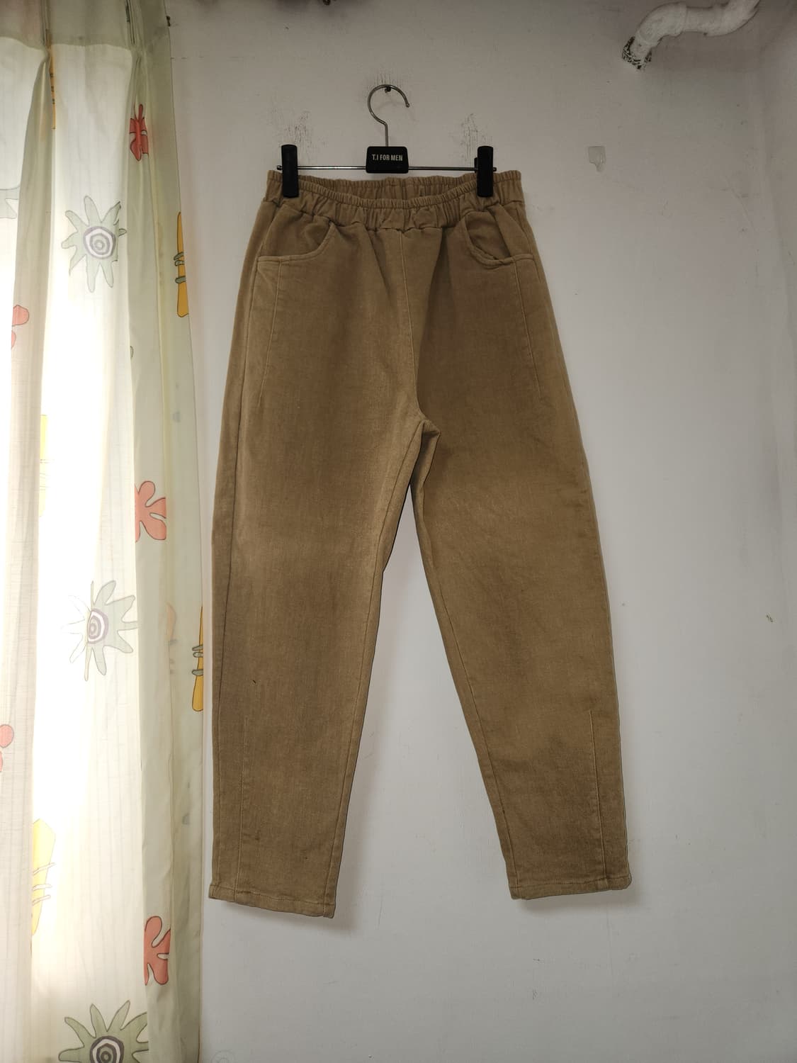 약기모 신축성 있는 밴딩바지 F(32) 상품이미지1