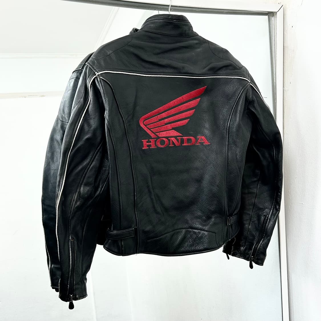 혼다 퍼스트윙 소가죽 레이싱 자켓 상품이미지1