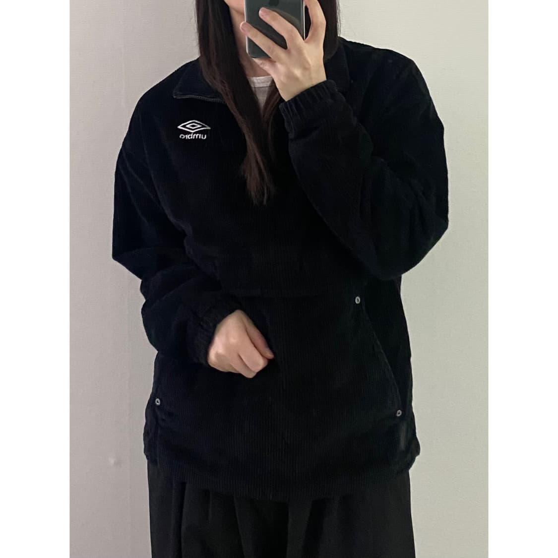 엄브로 골덴 반집업 상품이미지1