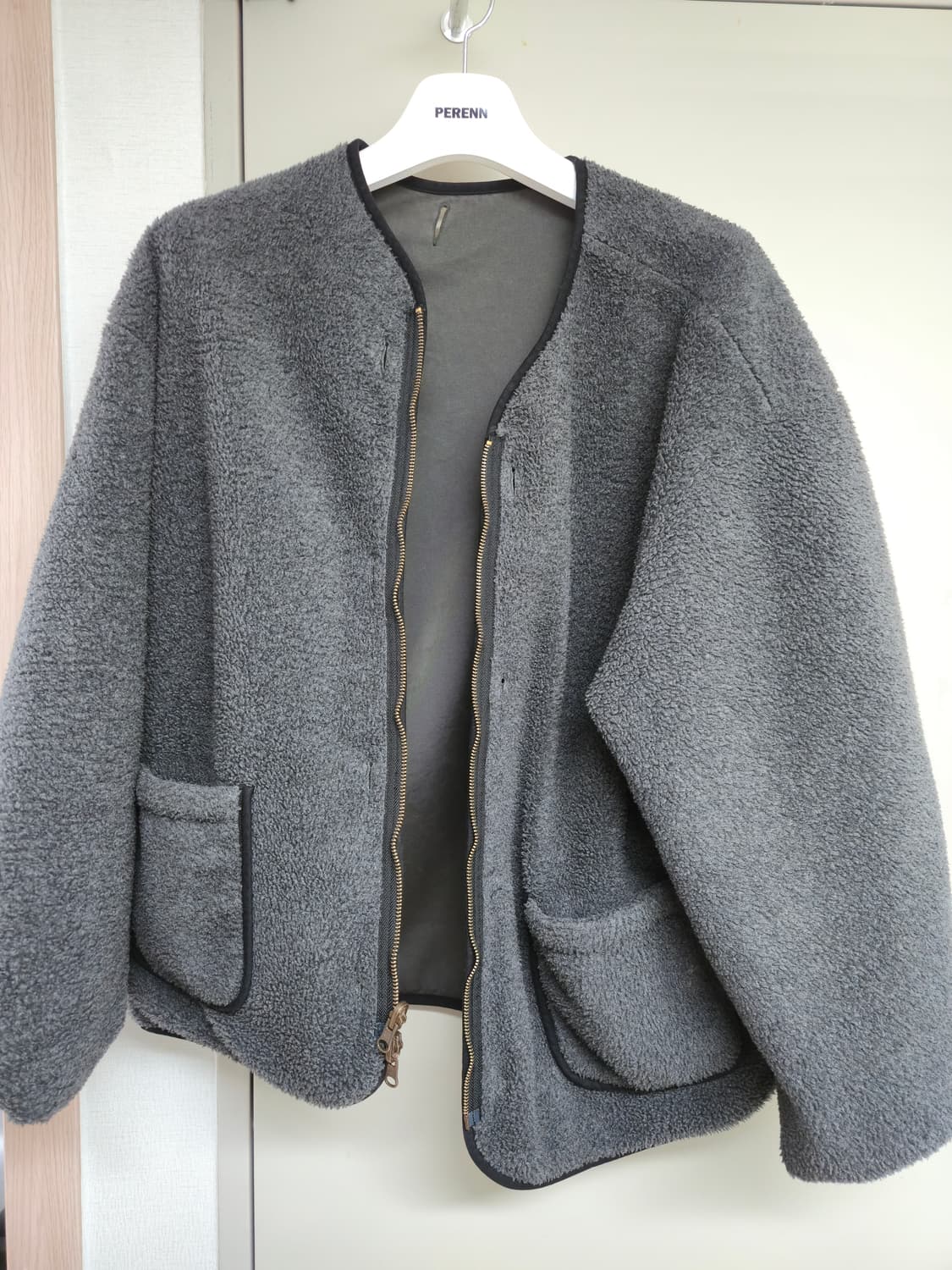 퍼렌 라이너자켓 차콜 3사이즈 상품이미지5