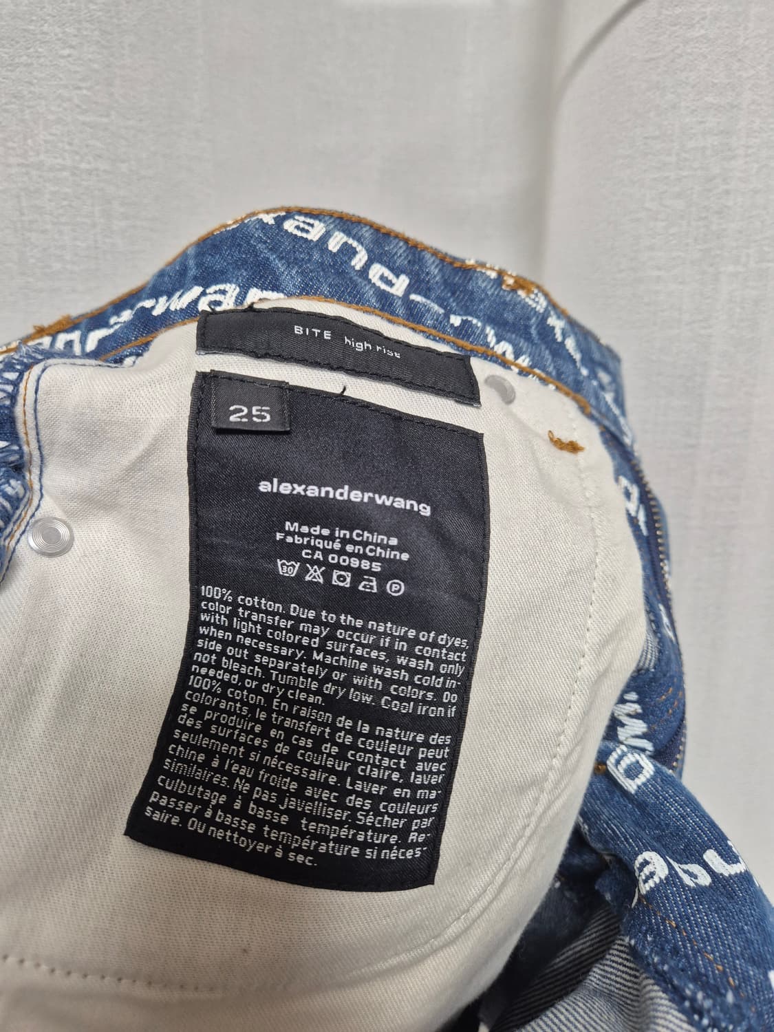 알렉산더왕 데님 반바지 바이트 쇼츠 25 상품이미지4