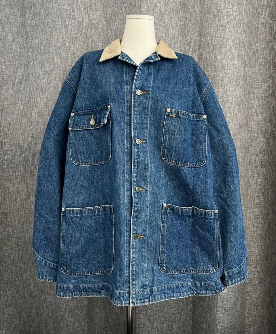 80's 폴로 랄프 로렌 데님 초어 자켓/#3579 상품이미지1