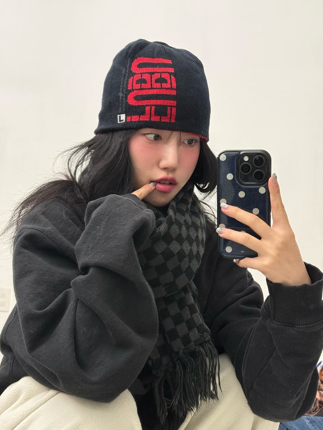 Fubu 블랙 비니 상품이미지4