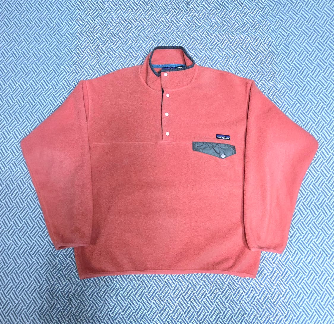 (L)파타고니아 빈티지핑크 컬러 신칠라 플리스 후리스 상품이미지1