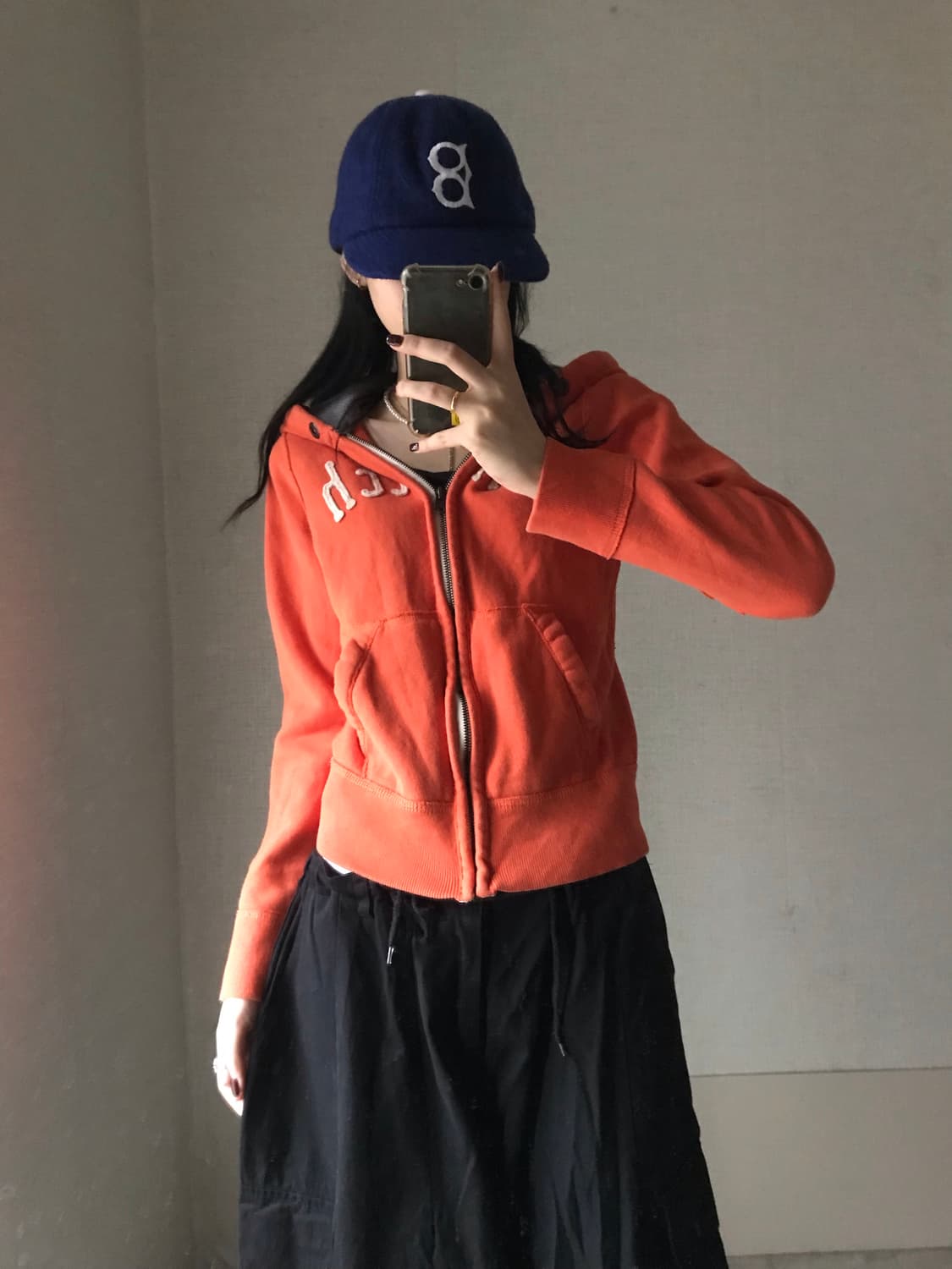 아베크롬비 오렌지 후드집업 상품이미지1