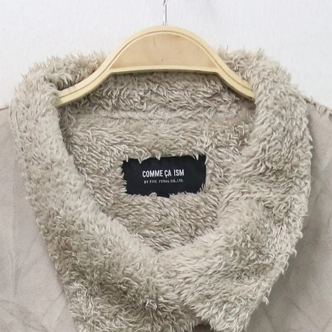 콤사이즘 스웨이드 퍼 더플코트 61399 상품이미지5