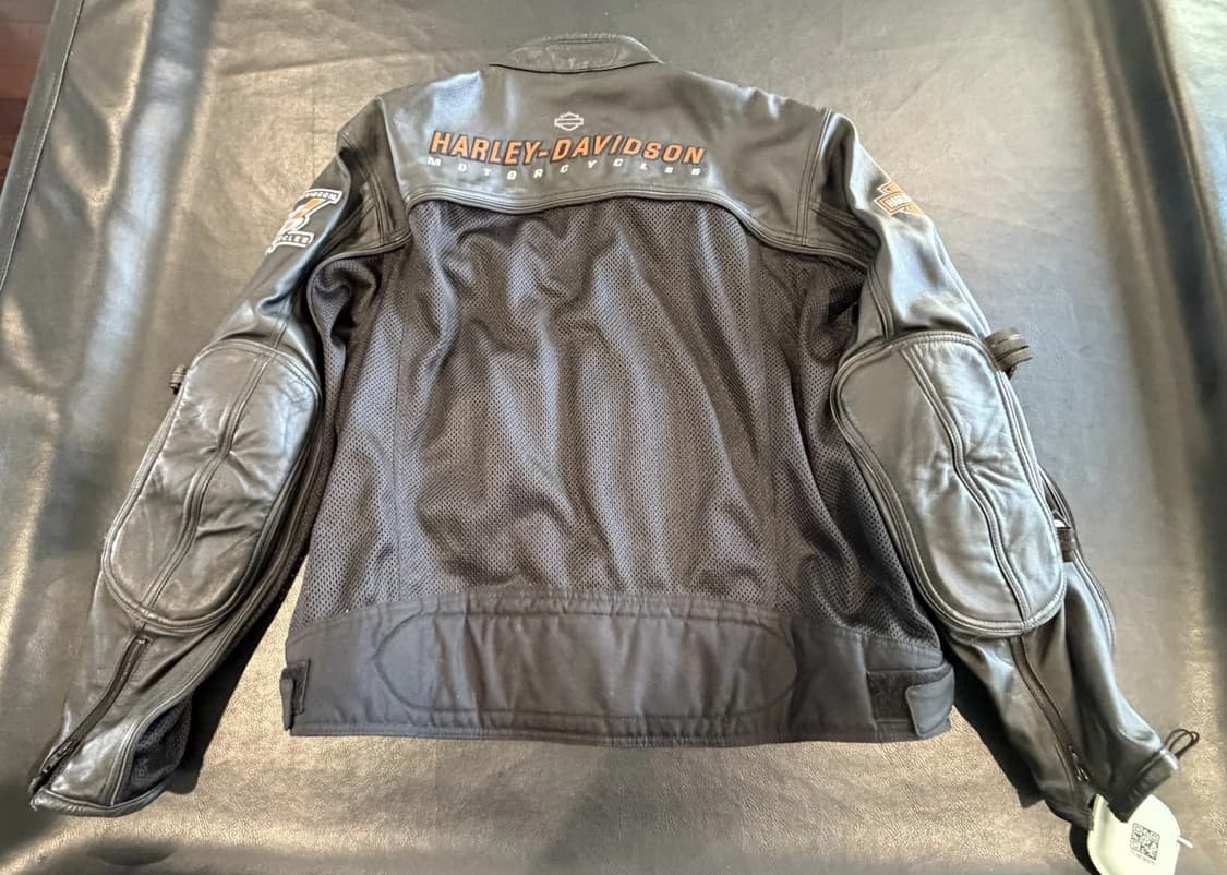 할리데이비슨 FXRG 메쉬 가죽 자켓 상품이미지2